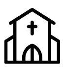 처음 오셨나요 교회 아이콘